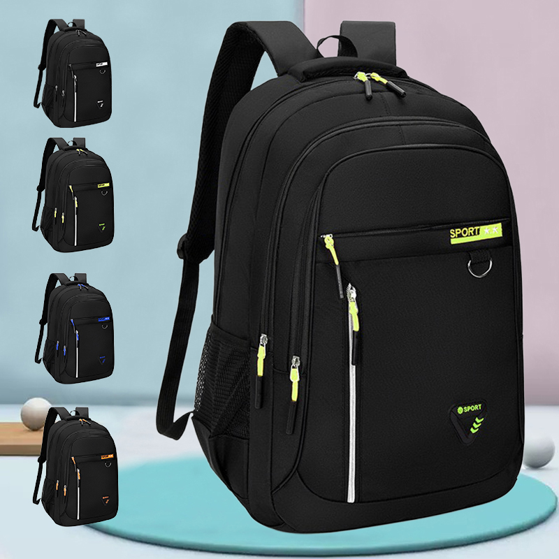 Streetwear Brand Backpack - 남녀 모두에게 적합한 다양한 수납공간이 있는