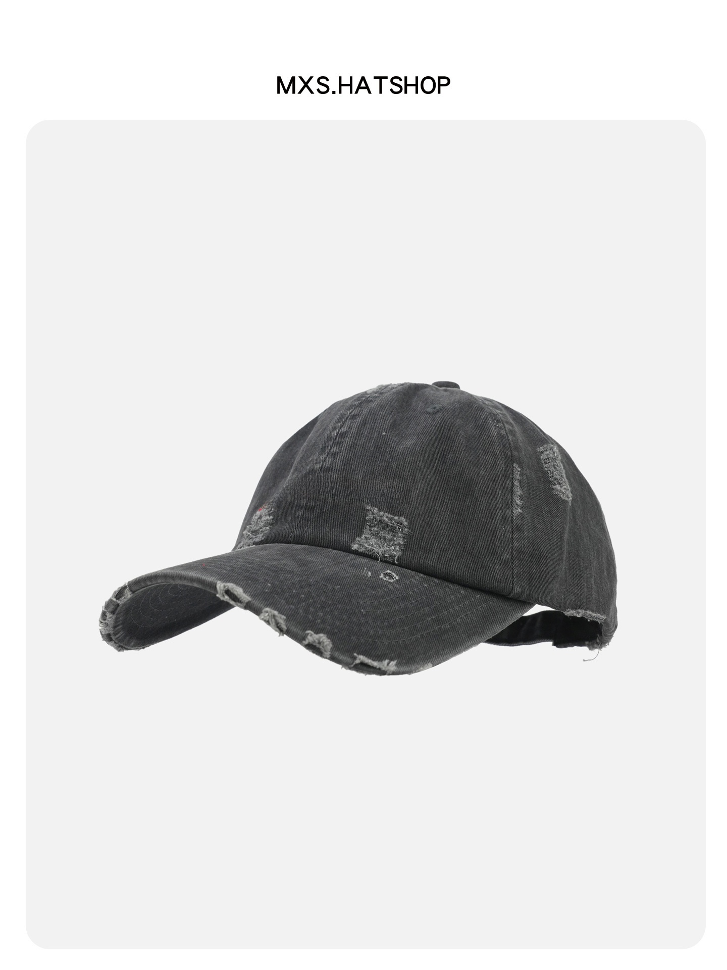 Cap Streetwear Brand - 레트로 워싱 야구 모자 남녀공용 빈티지