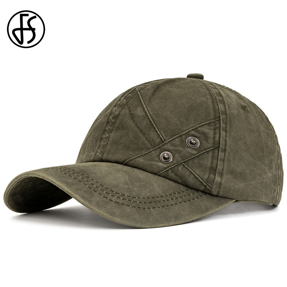 Cap Streetwear Brand - FS 남성용 성숙한 스타일의 군용 녹색