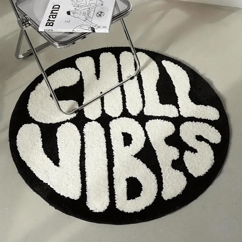 Streetwear Brand Rugs - VIKAMA 아메리칸 스트리트웨어 브랜드 라운드 러그