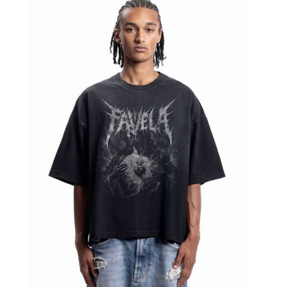 Streetwear Brand Fonts - Sacred Heart Metal Font Street 트렌디