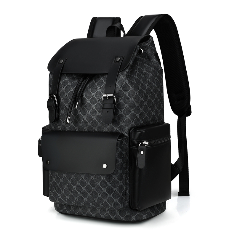 Streetwear Brand Backpack - 꽃 무늬 배낭 남자 럭셔리 브랜드