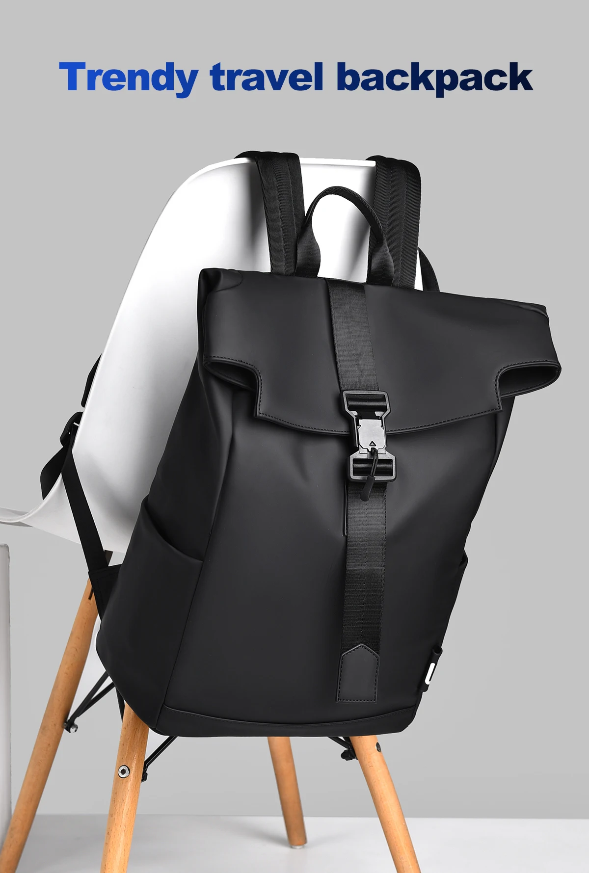 남자를위한 영국 스타일 배낭 새로운 럭셔리 브랜드 도시 - Streetwear Brand Backpack 리뷰 및 가격