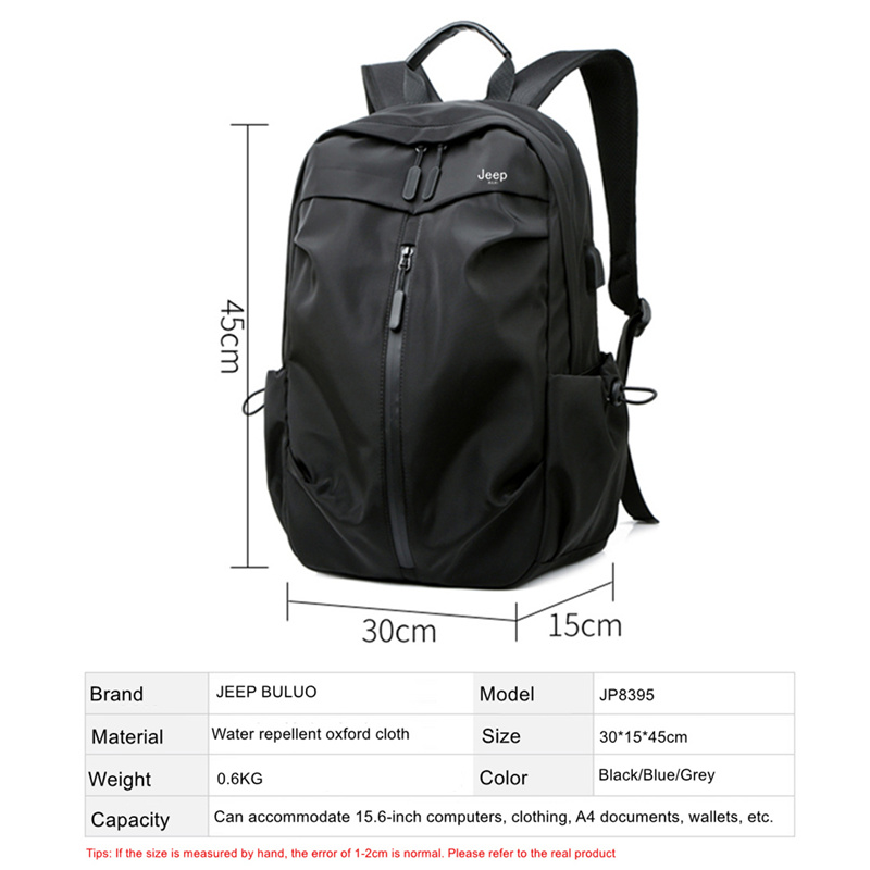 JEEP BULUO 브랜드 대용량 배낭 남성용 및 여성 - Streetwear Brand Backpack 리뷰 및 가격