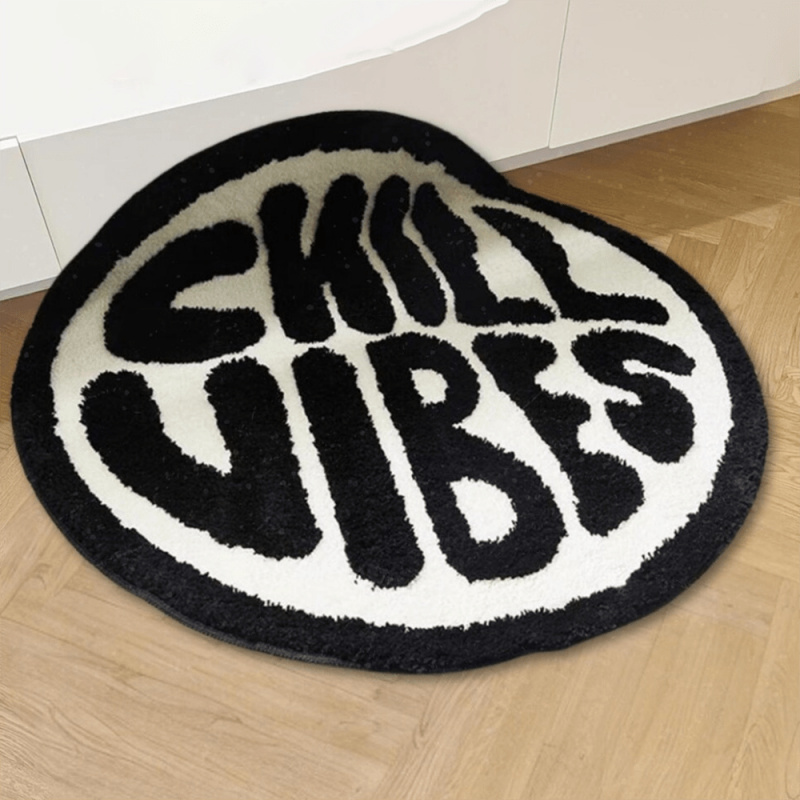 VIKAMA 아메리칸 스트리트웨어 브랜드 라운드 러그  - Streetwear Brand Rugs 리뷰 및 가격