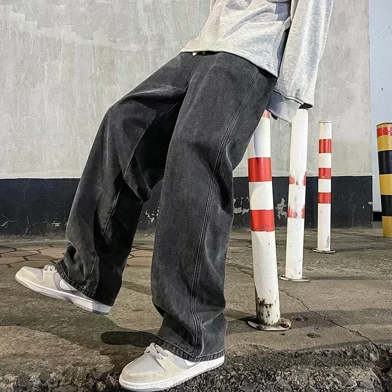좋은 품질 streetwear 느슨한 청바지 남자 한국 - Good Streetwear Brand 리뷰 및 가격