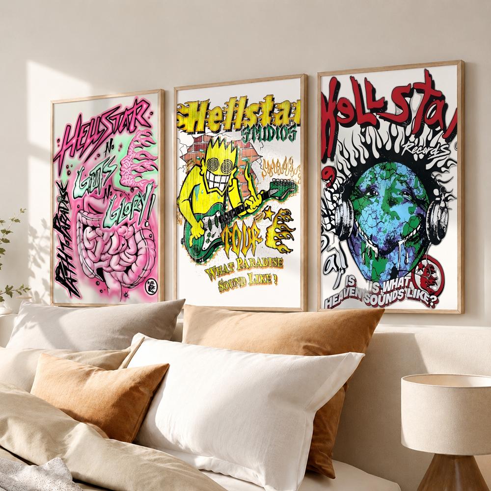 스트리트웨어 브랜드 헬스타 포스터 HD 포스터 벽 장식 - Streetwear Brand Poster 리뷰 및 가격