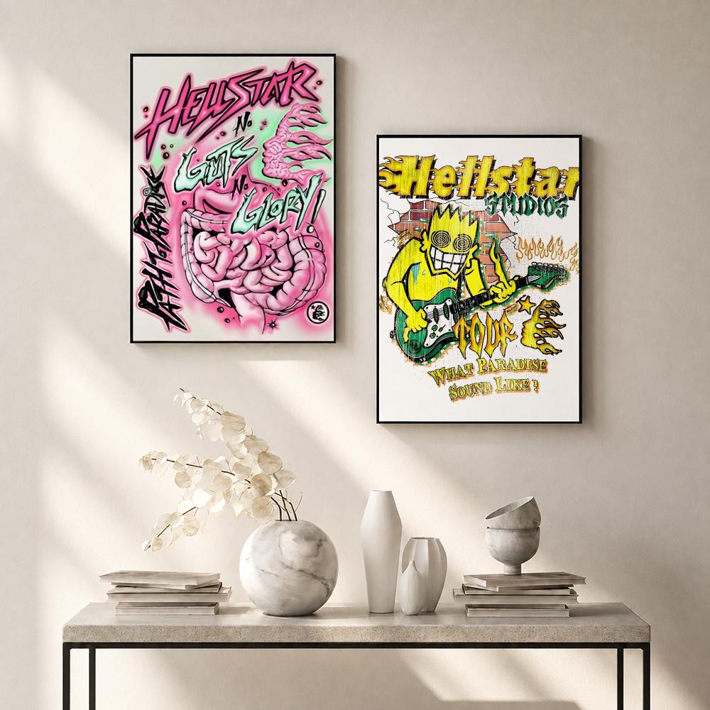 스트리트웨어 브랜드 헬스타 포스터 HD 포스터 벽 장식 - Streetwear Brand Poster 리뷰 및 가격