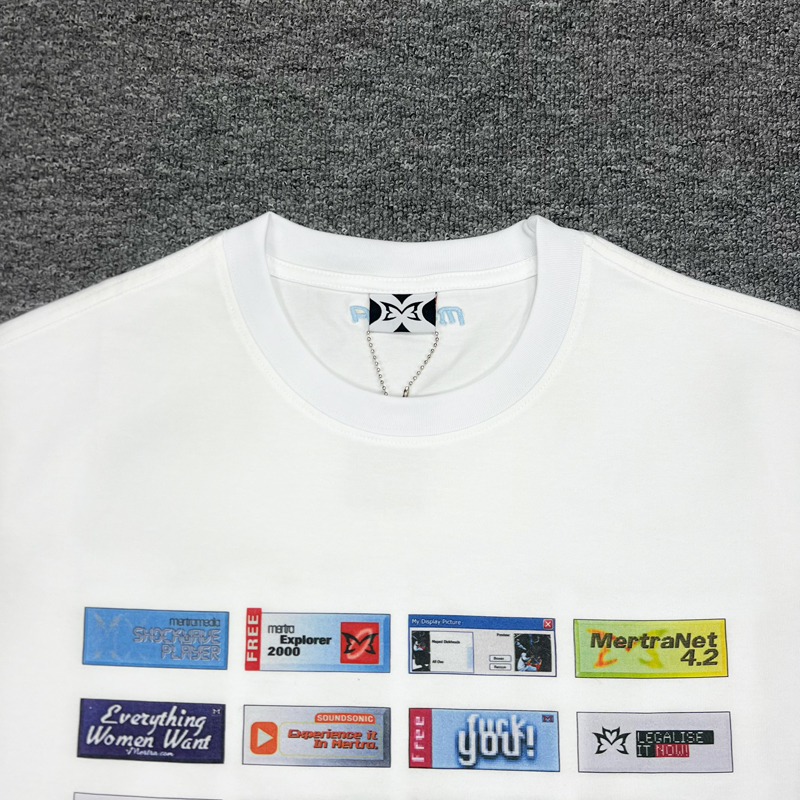스트리트웨어 브랜드 Mertre 티셔츠 고품질 라운드  - Streetwear Brand Poster 리뷰 및 가격