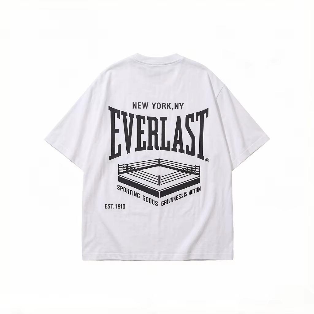복싱 링 헤비웨이트 브랜드 티셔츠 코튼 그래픽 티셔츠  - Streetwear Brand Rings 리뷰 및 가격