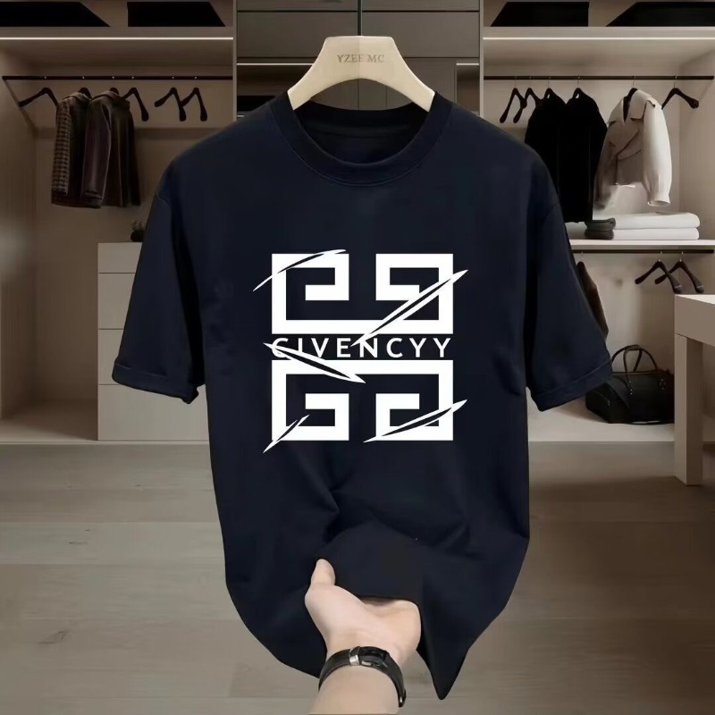 2026 남성용 GIVENCY 브랜드 로고 프린트 티셔 - Streetwear Brands Logo 리뷰 및 가격