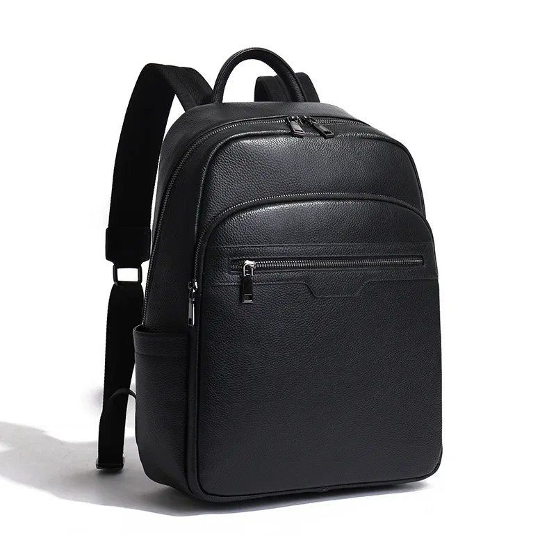 남성용 천연 소가죽 배낭, 대용량 쇼울백, 남아 노트북 - Streetwear Brand Backpack 리뷰 및 가격