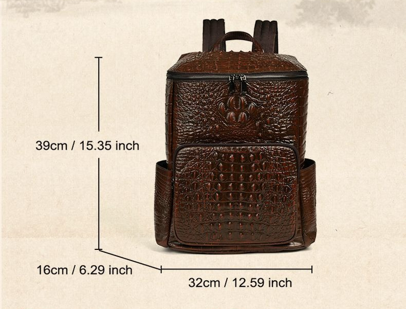 새로운 빈티지 암소 정품 가죽 남성 배낭 진짜 천연 가 - Streetwear Brand Backpack 리뷰 및 가격